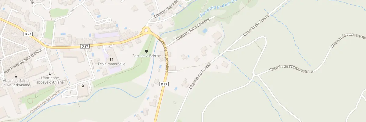 Plan du 5220 Saint Laurent à Aniane