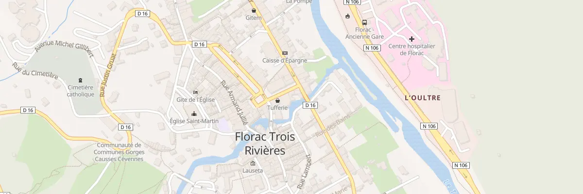 Plan du 6 Av Maurice Tour à Florac Trois Rivières