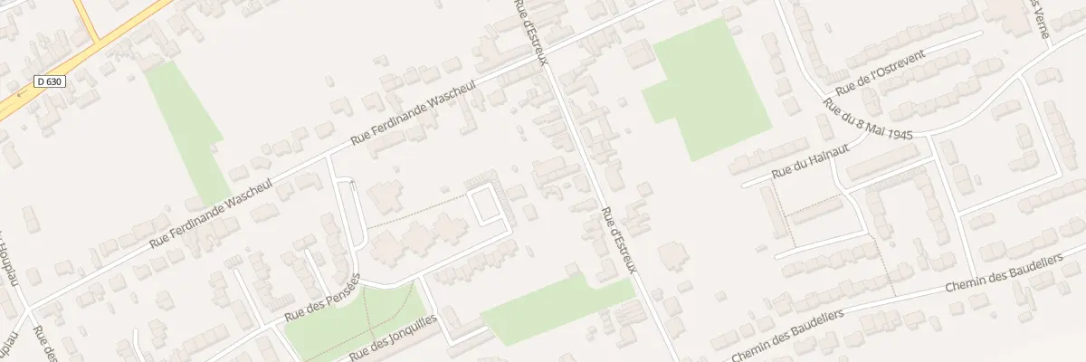 Plan du 56 Rue d’Estreux à Onnaing