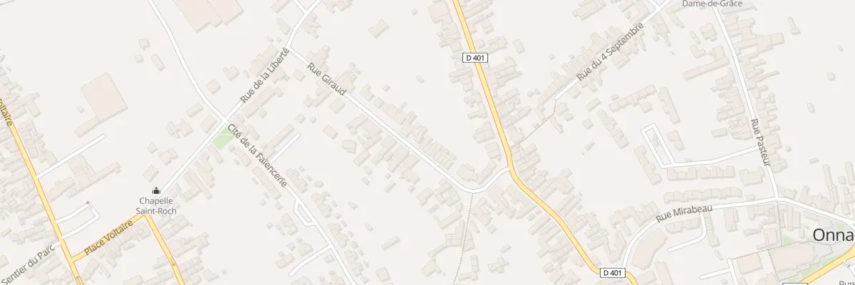 Plan du 22 Rue Giraud à Onnaing