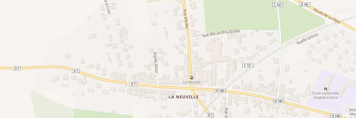 Plan du 41 Rue d’Enfer à Laon