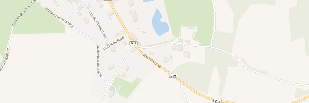 Plan du 4 Rue Principale à Chevregny