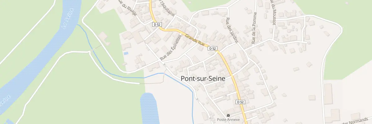 Plan du 45 Pont-sur-Seine à Pont-sur-Seine