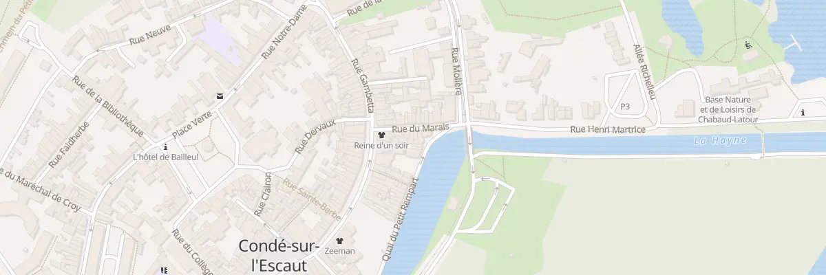 Plan du 10 Rue du Marais à Condé-sur-l’Escaut
