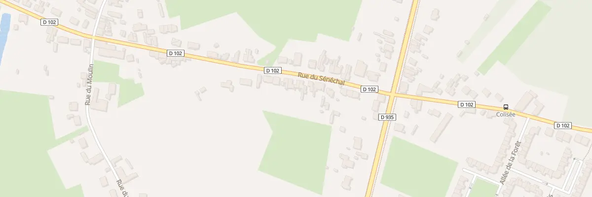 Plan du 101 Rue du Sénéchal à Condé-sur-l’Escaut