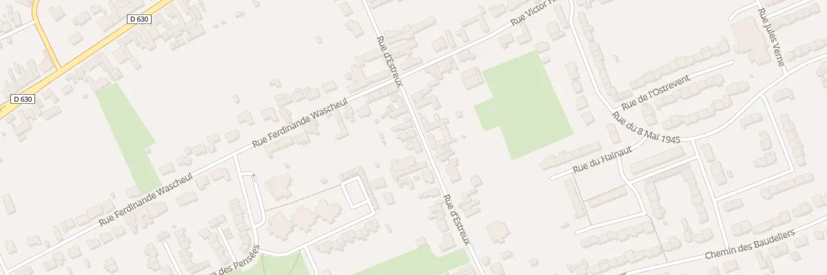 Plan du 44 Rue d’Estreux à Onnaing