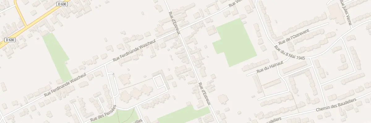Plan du 48 Rue d’Estreux à Onnaing