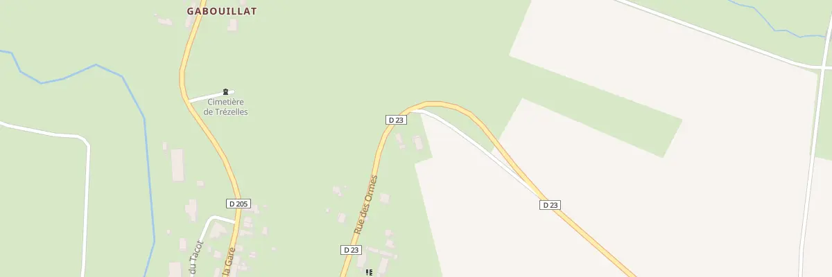 Plan du 30 Rue des Ormes à Trézelles