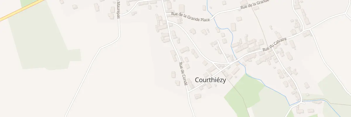 Plan du 36 Rue de Conde à Courthiézy