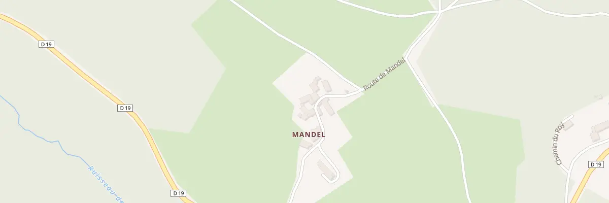Plan du 5092 Mandel à Cistrières