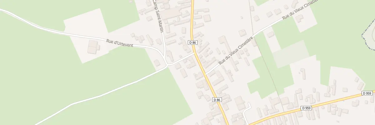 Plan du 13 Rue de Forest à Pommereuil