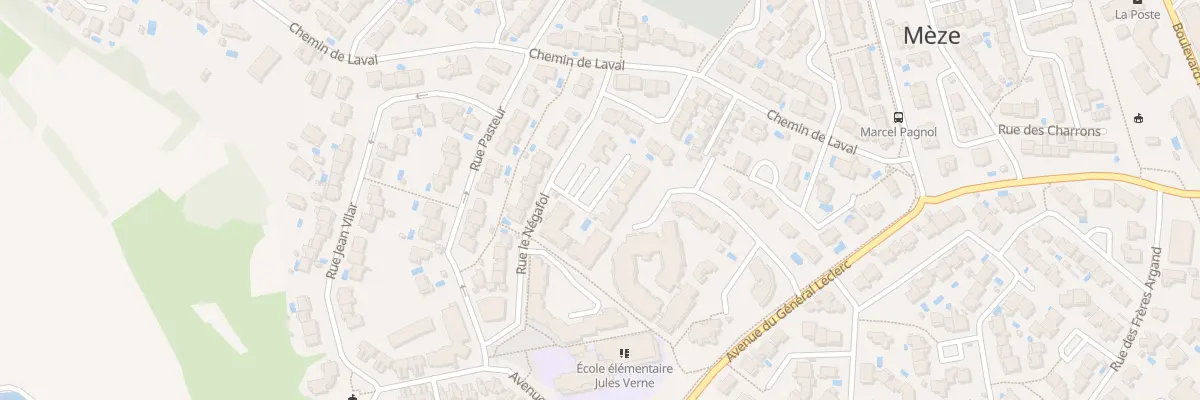 Plan du 1 Rue Negafol à Mèze