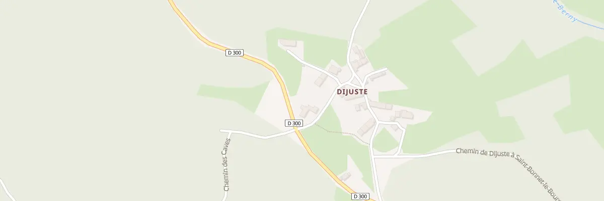 Plan du 5138 Dijuste à Saint-Bonnet-le-Bourg