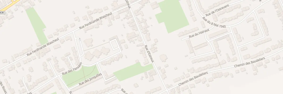 Plan du 60 Rue d’Estreux à Onnaing