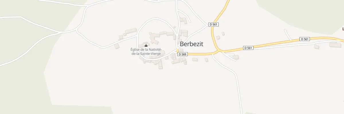 Plan du 5013 Le Bourg à Berbezit
