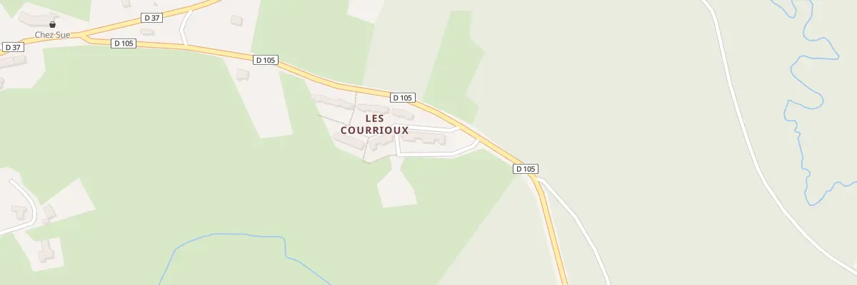 Plan du 5382 Couriou à Fournols