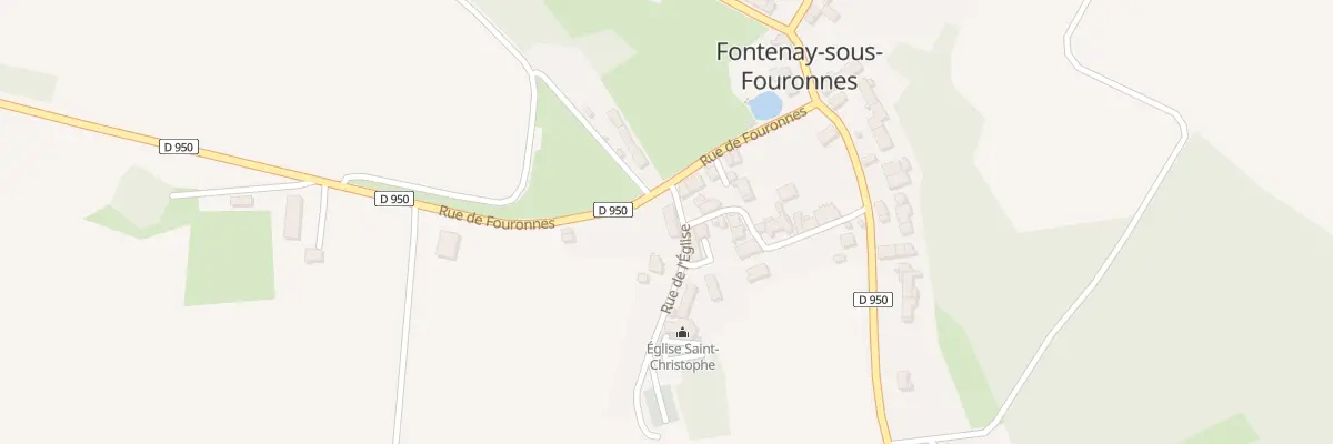 Plan du 2 Rue de l’Eglise à Fontenay-sous-Fouronnes