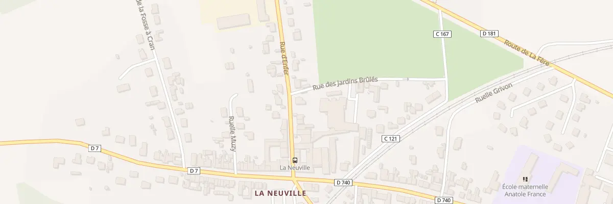 Plan du 42 Rue d’Enfer à Laon