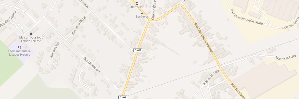 Plan du 52 Rue Paul Doumer à Onnaing