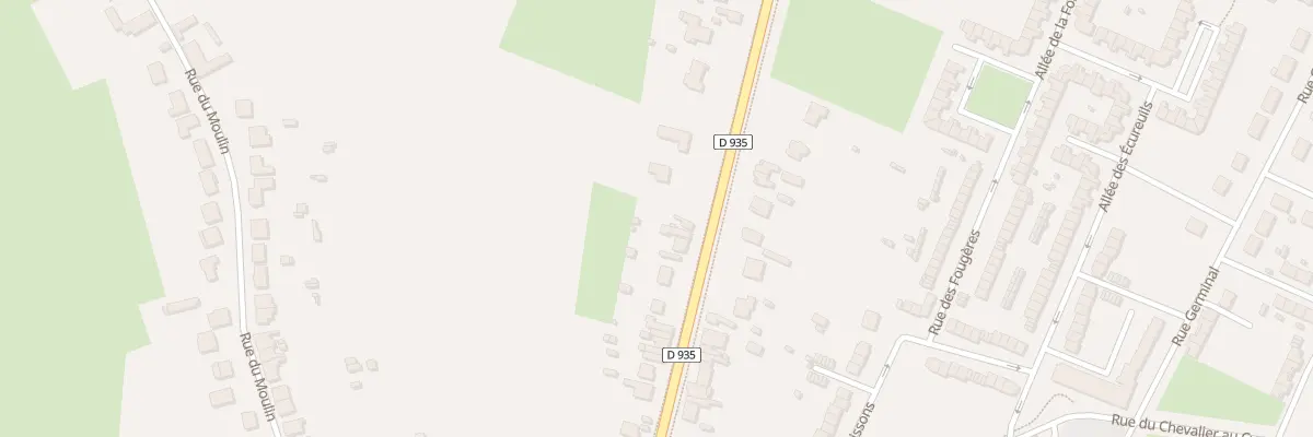 Plan du 283 Rte de Bonsecours à Condé-sur-l’Escaut
