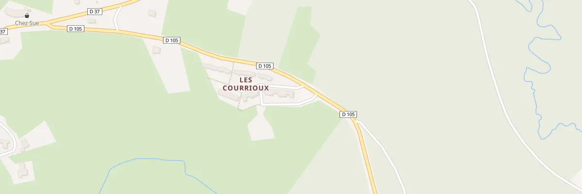 Plan du 5383 Couriou à Fournols