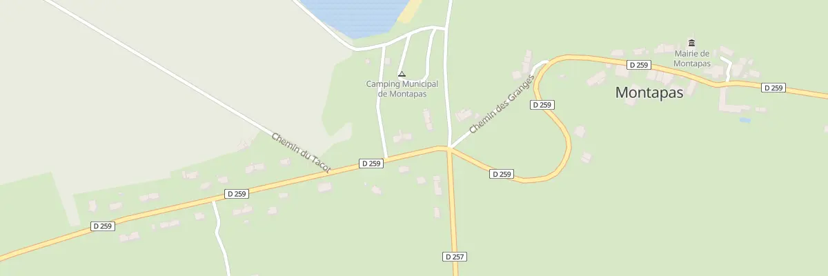 Plan du 2 Rue de la Chênaie à Montapas