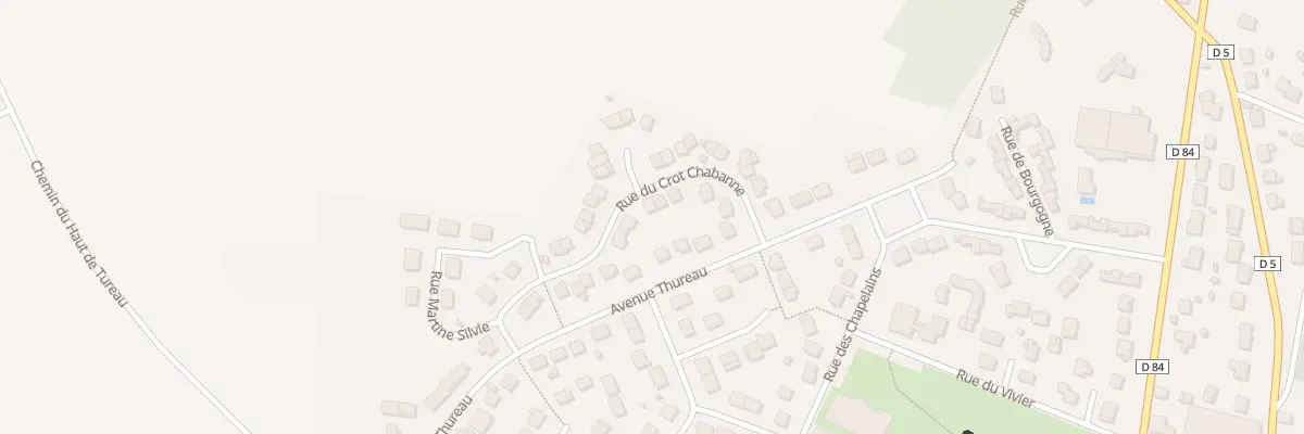 Plan du 9 Rue du Crot Chabanne à Seignelay