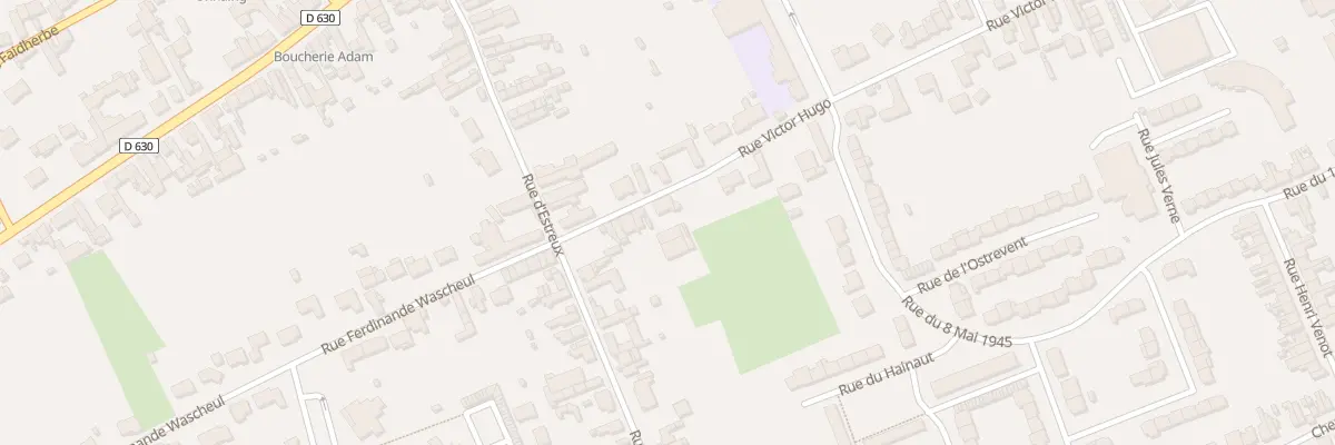 Plan du 81 Rue Victor Hugo à Onnaing
