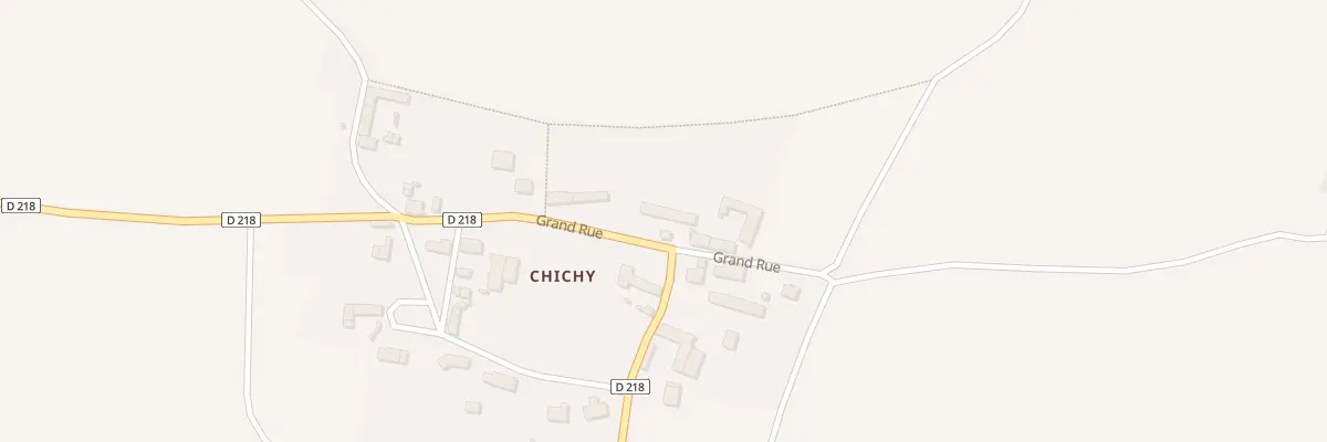 Plan du 4 Rue Grande Rue A Chichy à Hauterive