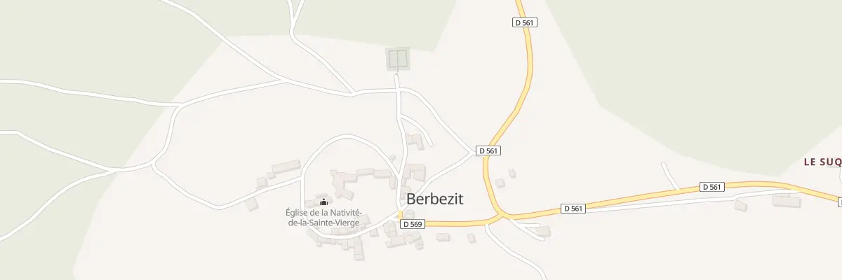 Plan du 5005 Le Bourg à Berbezit