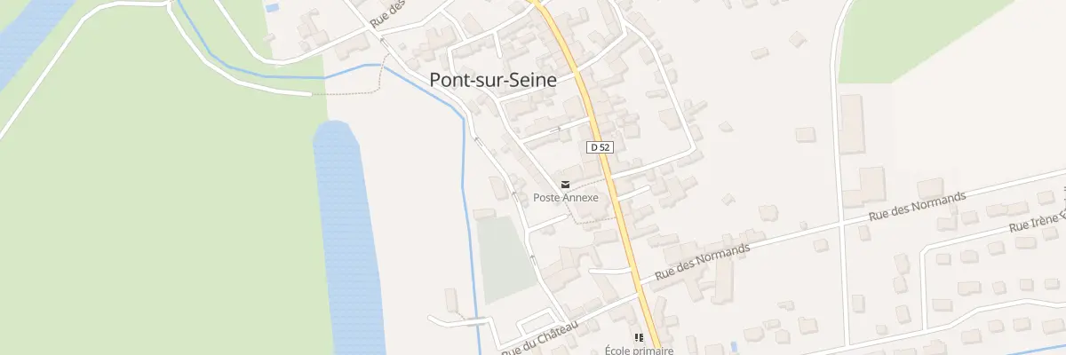 Plan du 5 Rue du Rateau à Pont-sur-Seine