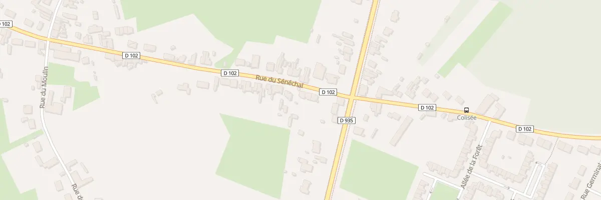 Plan du 91 Rue du Sénéchal à Condé-sur-l’Escaut