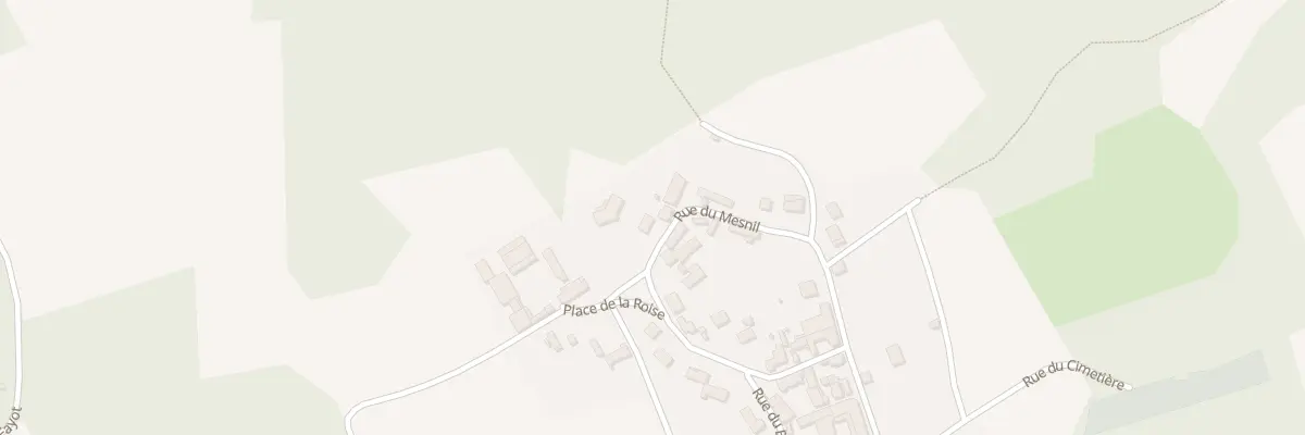 Plan du 1 Rue du Mesnil à Soupir