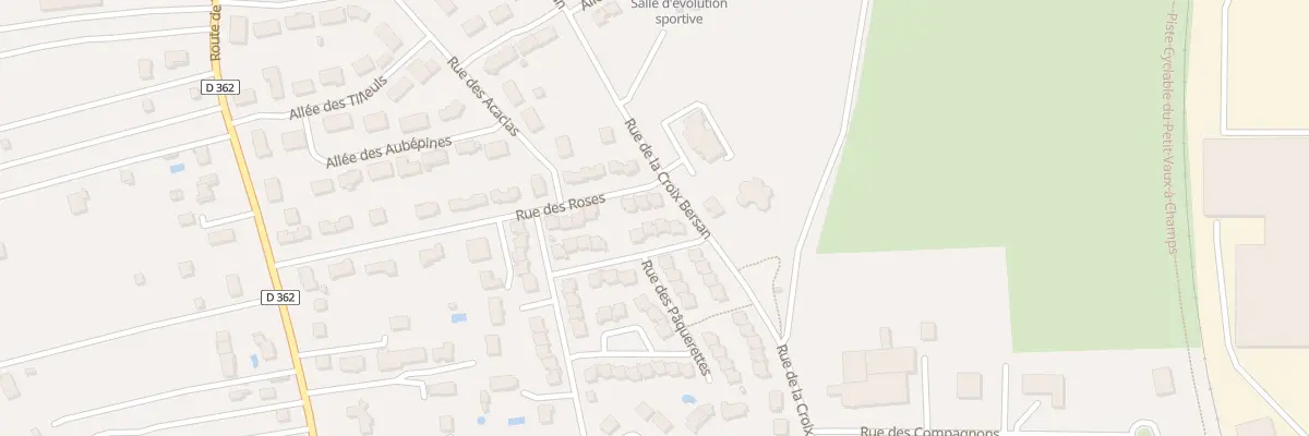 Plan du 2 Rue des Anémones à Champs-sur-Yonne