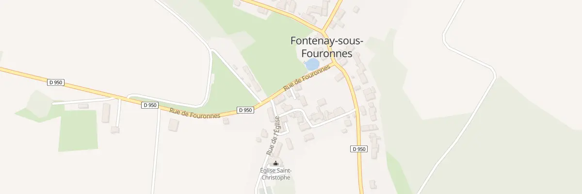 Plan du 11 Rue de Fouronnes à Fontenay-sous-Fouronnes