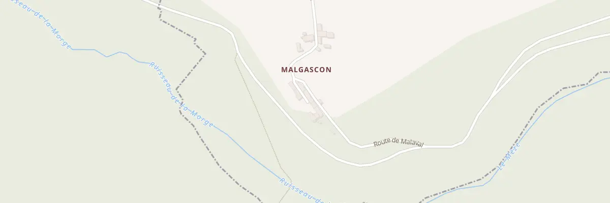 Plan du 5247 Malgascon à Saint-Georges-d’Aurac