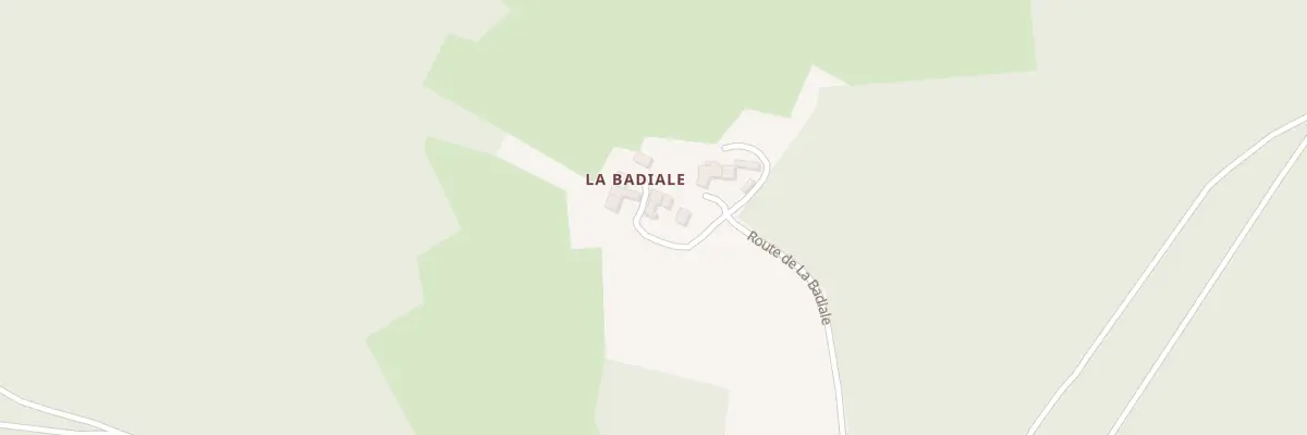 Plan du 5111 La Badial à Berbezit