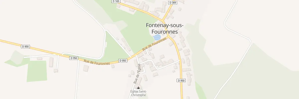 Plan du 7 Rue de Fouronnes à Fontenay-sous-Fouronnes