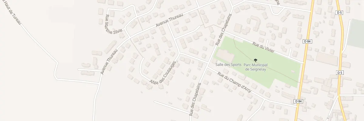 Plan du 3 Rue Côte Roy à Seignelay