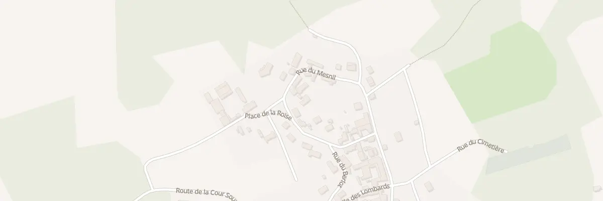 Plan du 2 Rue du Mesnil à Soupir