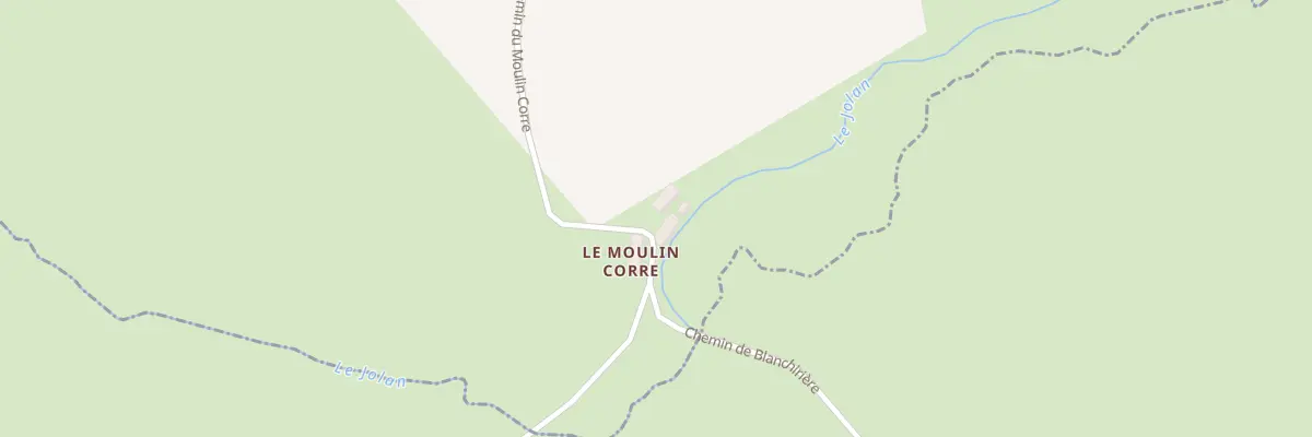 Plan du 32 Che du Moulin Corre à Isserpent