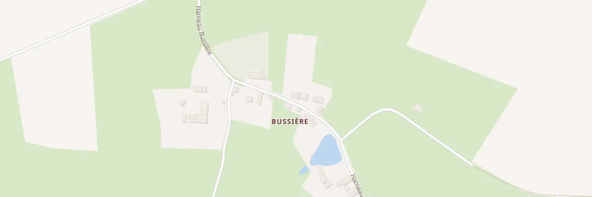 Plan du 6 Ham Bussière à Bazolles