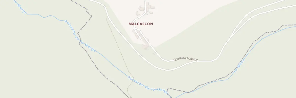 Plan du 5248 Malgascon à Saint-Georges-d’Aurac