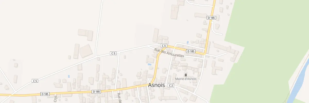 Plan du 115 Le Bourg à Asnois