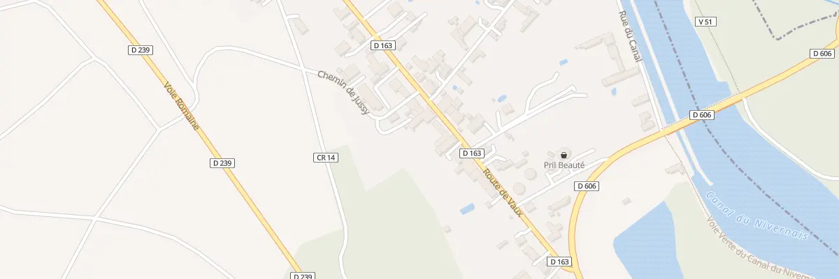 Plan du 23 Rte Vaux La Cour Barree à Escolives-Sainte-Camille