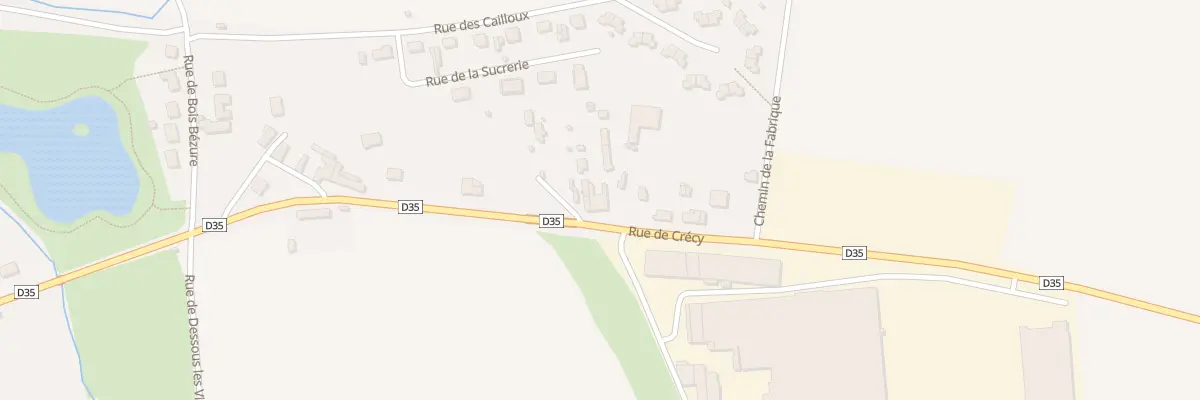 Plan du 25 Rue de Crécy à Pouilly-sur-Serre