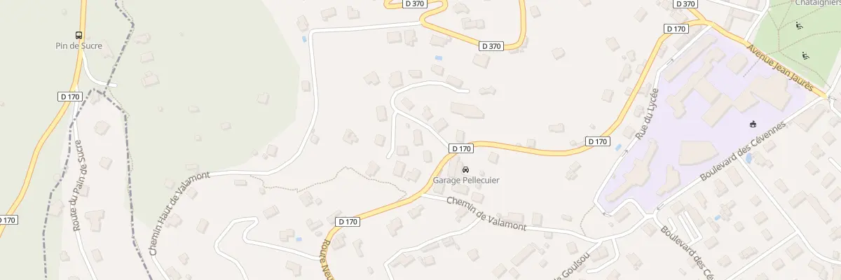 Plan du 9027 Route Neuve au Vigan