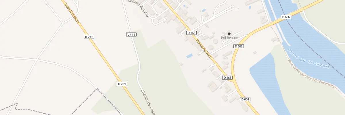 Plan du 17 Rte de Vaux à Escolives-Sainte-Camille