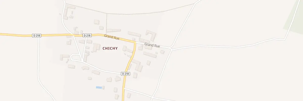 Plan du 1 Rue Grande Rue A Chichy à Hauterive
