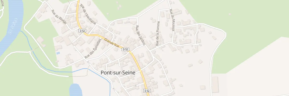 Plan du 4 Rue des Jardins à Pont-sur-Seine